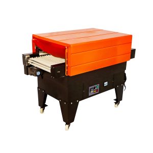 เครื่องอบฟิล์มหด Shrink Tunnel สำหรับงานห่อบรรจุภัณฑ์สินค้า ใช้กับฟิล์มหลายชนิด ปรับความร้อนและสายพานได้