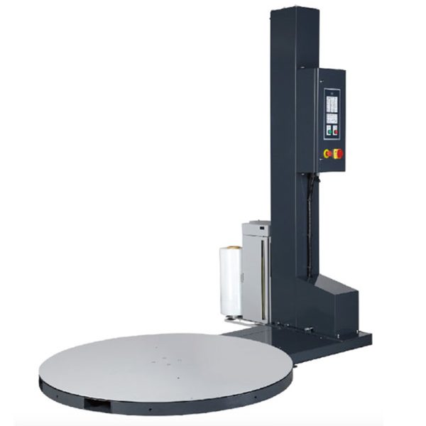 เครื่องพันพาเลทกึ่งอัตโนมัติ Semi Automatic Pallet Wrapping Machine สำหรับพันฟิล์มยืดสินค้า
