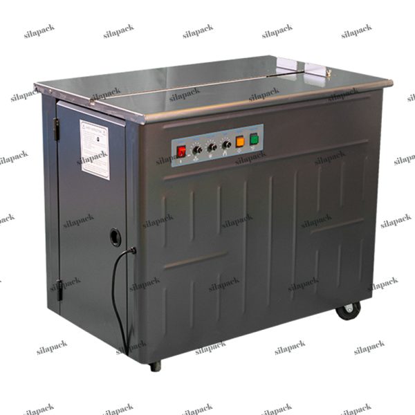 เครื่องรัดกล่องกึ่งอัตโนมัติ รุ่น SL-11 Semi Automatic Strapping Machine แข็งแรง ทนทาน ใช้งานง่าย ประหยัดเวลา เหมาะสำหรับการรัดกล่องบรรจุภัณฑ์